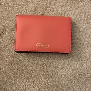 Coach wallet
